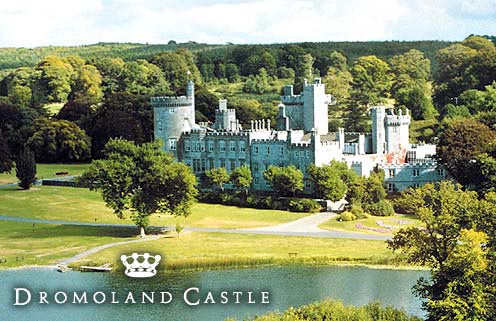 Dromoland Castle, venue for the wedding of Catherine and Ron.